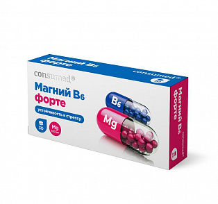 Магний В6 Форте табл №30