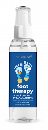 Foot Therapy Спрей для ног от запаха и пота, 100мл